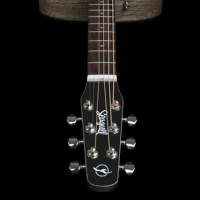 Mint Seagull S6 Classic Black Acoustic Electric Solid Cedar Top Dreadnought Guitar image 3