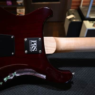 2025 PRS Wood Library Swamp Ash Special - Dark Cherry Sunburst Guitar #7357 image 8