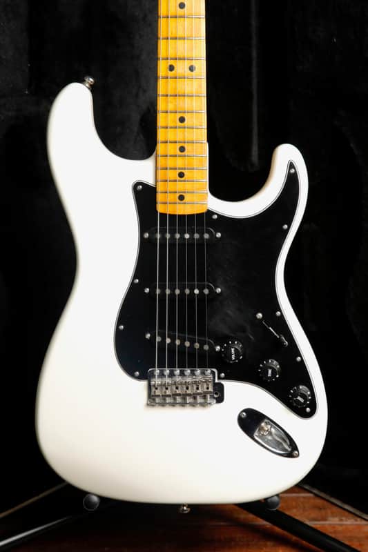 Fender 1979 Stratocaster White Vintage Electric Guitar Pre-Owned image 1