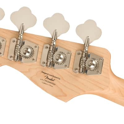 Fender Squier Affinity Series Jaguar Bass Guitar H, Maple Fingerboard, Black image 4