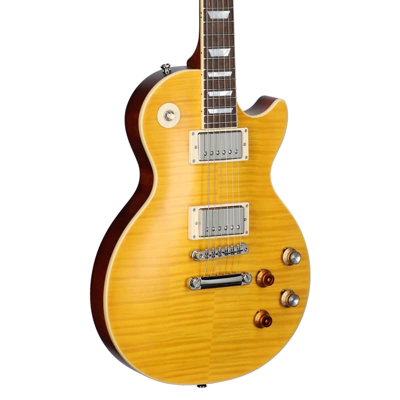 Epiphone Kirk Hammett "Greeny" 1959 Les Paul Standard Electric Guitar (with Case), Greeny Burst image 1