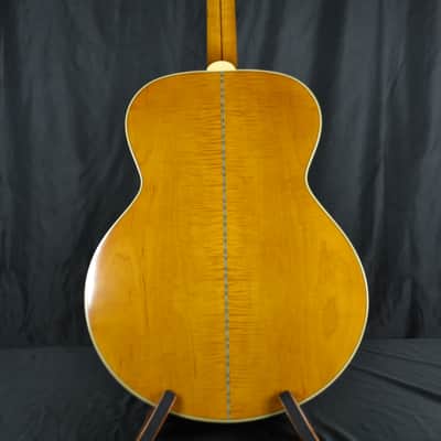 Epiphone Inspired by Gibson 1957 SJ-200 Reissue with Hard Shell Case - Antique Natural image 10