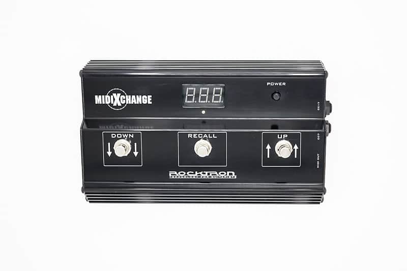 ROCKTRON Midi Xchange ロックトロン MIDIコントローラー Rocktron Midi Xchange Foot Controller | Reverb