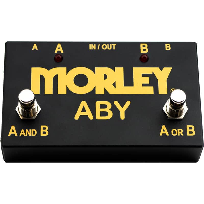 Morley Gold Series ABY 2-Channel Switcher Pedal image 1