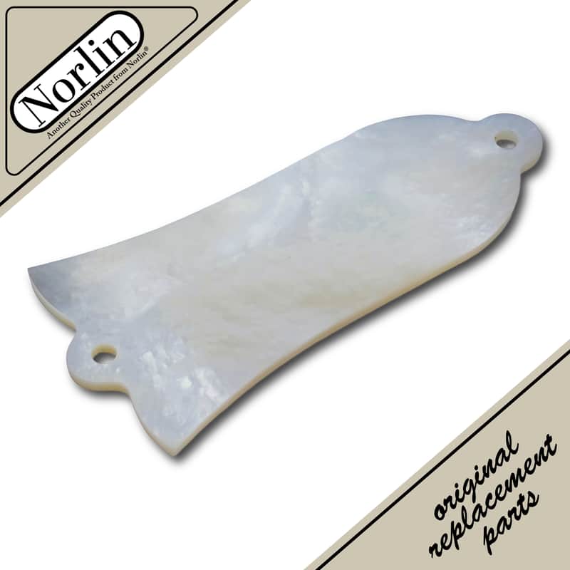 Norlin Mother of Pearl Bell Truss Rod Cover for Gibson® Guitars image 1