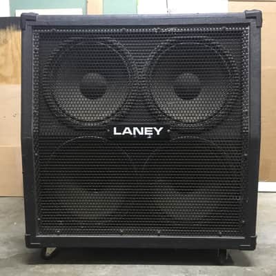 Laney 4x12 guitar cabinet slant front 280-watts 16-Ohm 1992 black image 1