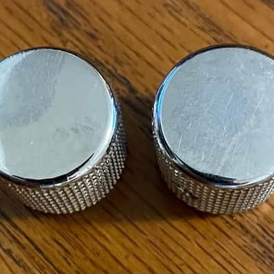 Vintage ORIGINAL 1950's-60's Fender Telecaster / Precision Bass Knobs (Set of 2) image 1