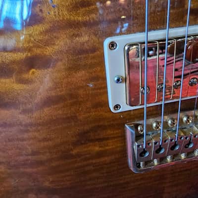 2001 PRS Custom 22 Tremolo Amber image 6