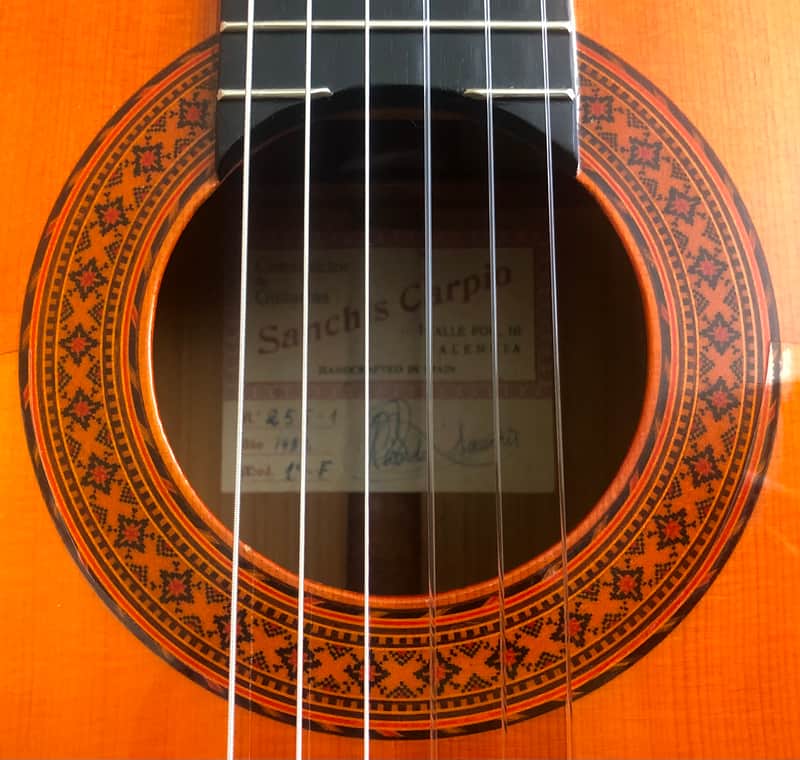 1982 RICARDO SANCHIS CARPIO  flamenco blanca “1a” (spruce/cypress) image 1