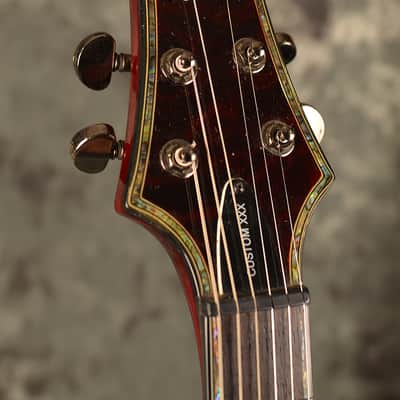 Schecter Custom XXX Hellraiser C-1 2005 Black Cherry Quilt Neck Thru Dual Duncan Humbuckers image 3