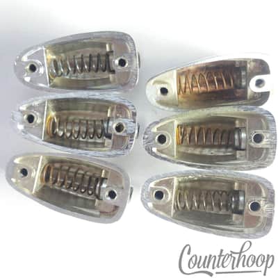 Pearl 6x Tom/Snare Drum Lugs Vintage 60s Japan Slingerland Sound King-Copy 1 1/2 image 3