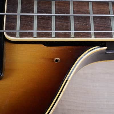 Greco VB-360 Violin Bass MIJ 1970s Sunburst Vintage Japan w/ Bag image 11