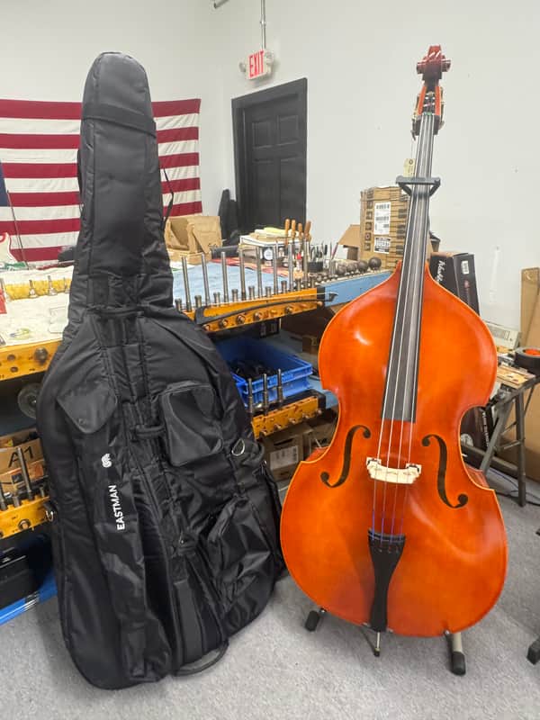 Eastman Strings. 3/4 Upright Bass. Concert Model.(Paige's)(2023)(Outfit) image 1