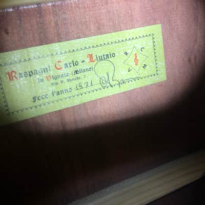 Raspagni Carlo-Liutaio Via V Veneto, 7 1971 - Gloss image 14