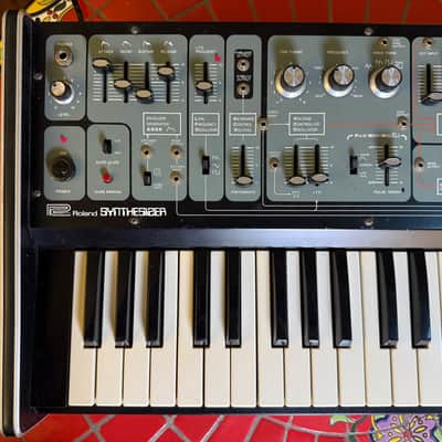 Roland System 100 Model 101 37-Key Synthesizer 1975 - 1979 - Black image 6