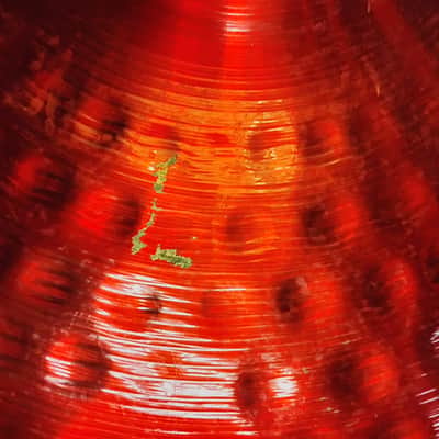 Paiste 24" Color Sound 900 Series Mega Ride Cymbal 2017 - Present - Red image 9