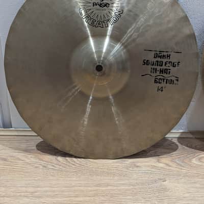 Vintage Paiste 14" - Sound Creation Dark Bottom / Sound Formula Reflector Top image 3