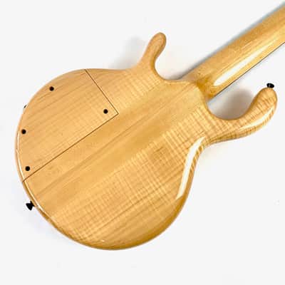 Pedulla Penta Buzz 5 String Bass Fretless 2000 Natural image 6