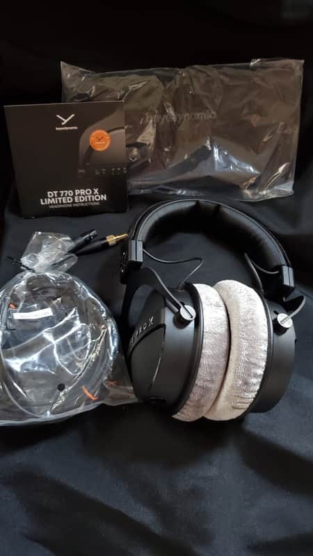 Beyerdynamic DT 770 PRO X Limited Edition 48 Ohm Closed Back Studio Headphones 2024 - Black image 1