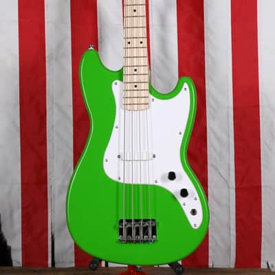 Squier Limited Edition Sonic Bronco Bass - Lime Green image 1
