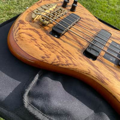 Alembic Epic 1995 5-String Left Handed Bass Guitar Lefty image 4