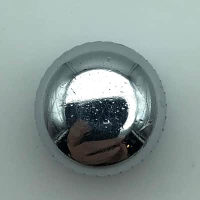 Vintage Fender Telecaster Knurled Dome Knob Chrome - Early 80’s image 3