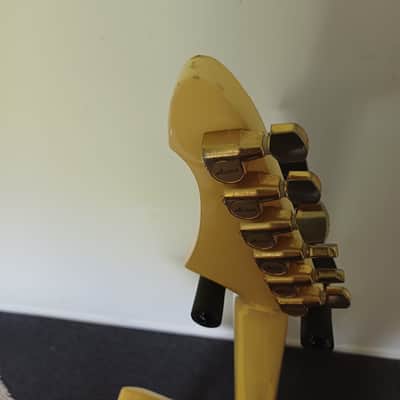 Aria Pro II ZZ Deluxe 1983 Explorer Type Cream White Original soft case image 19
