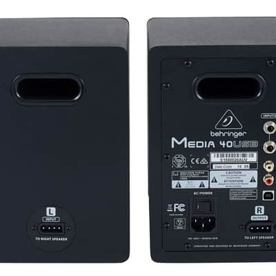 Behringer Media 40USB 2-Way Active Monitor Set with USB Port image 4