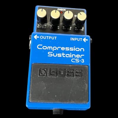 Boss CS-3 Compression Sustainer (Black Label) 1986 - 1992 - Blue X14059 image 1