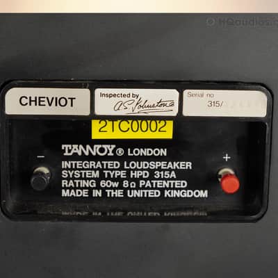 Tannoy Cheviot HPD315A Speakers (Pair) Vintage – Restored – 1-Year Warranty image 17