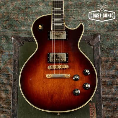 1982 Greco EGC68-50 Super Power Made in Japan Les Paul Custom Violin Burst image 5