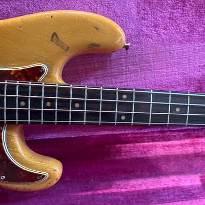 Fender Precision Bass Natural Refinish 1961 image 9