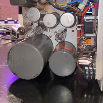 Heavily modified Rare 50’s Collins modular Lunchbox - 212y + 60H mixer w preamp - Serviced boutique mic pre! 3 input, 90db of gain w/ added 48v power! image 9