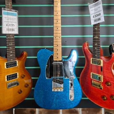 Fender J Mascis Telecaster Bottle Rocket Blue Flake 2021 Electric Guitar image 2