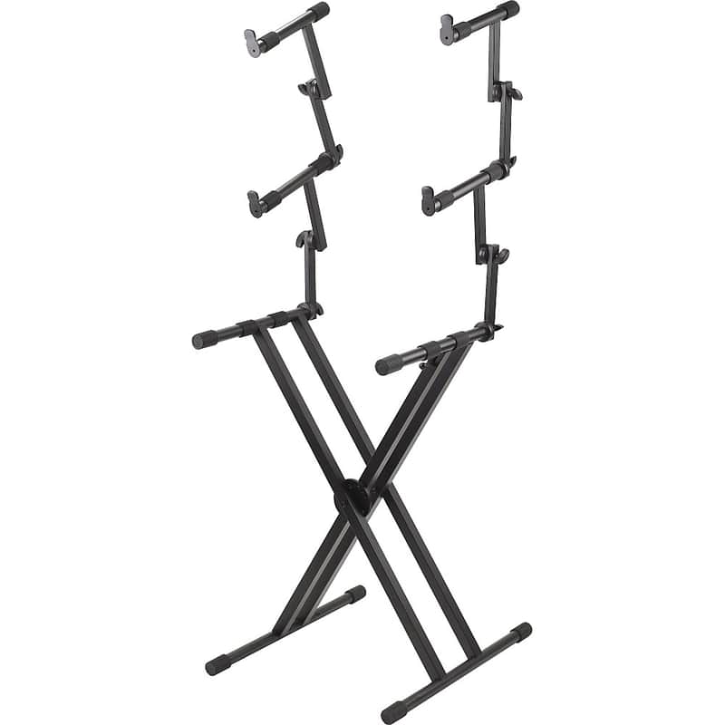 Proline PL403 3-Tier Double X-Braced Keyboard Stand image 1