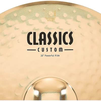 Meinl Classics Custom Brilliant CC20PR-B 20" Powerful Ride Cymbal (w/ Video Demo) image 6