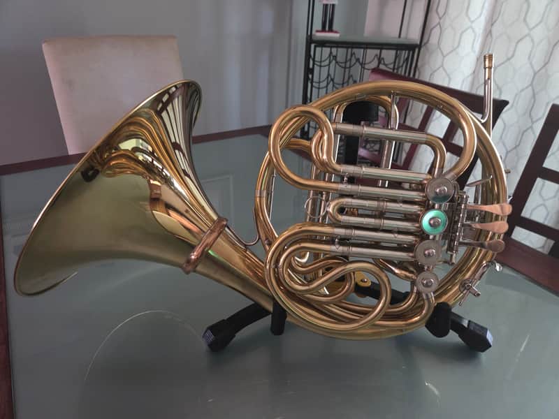 Yamaha YHR-567 Double Horn | Dan Vidican Mods | Sandner Bell | Ron Pinc Leadpipe | Detachable Bell image 1