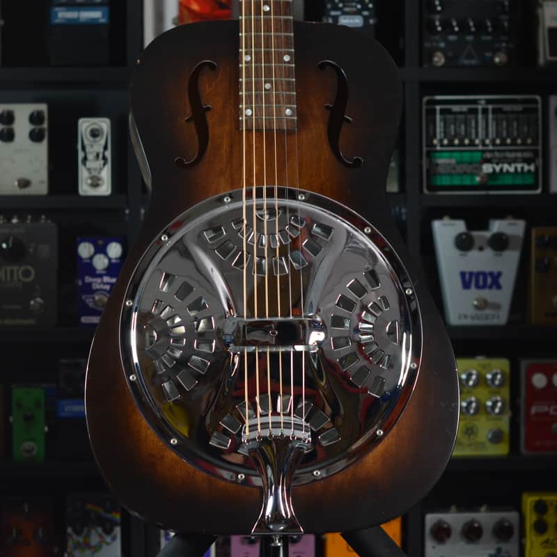 1996 Dobro F60 Roundneck Resonator Sunburst