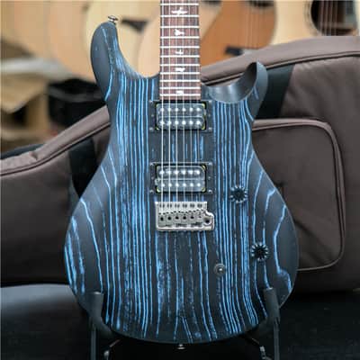 PRS SE Limited Edition Swamp Ash CE24 Sandblasted Blue image 1