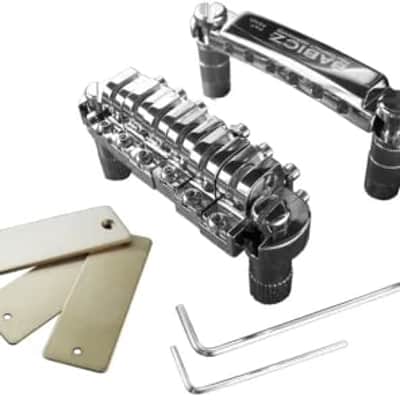 Babicz FCHTOMCH Full Contact Hardware Tune-O-Matic Bridge/Tailpiece 2010s - Chrome image 1