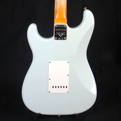 Fender Custom Shop Ltd 62 Strat Sonic Blue Aged image 6