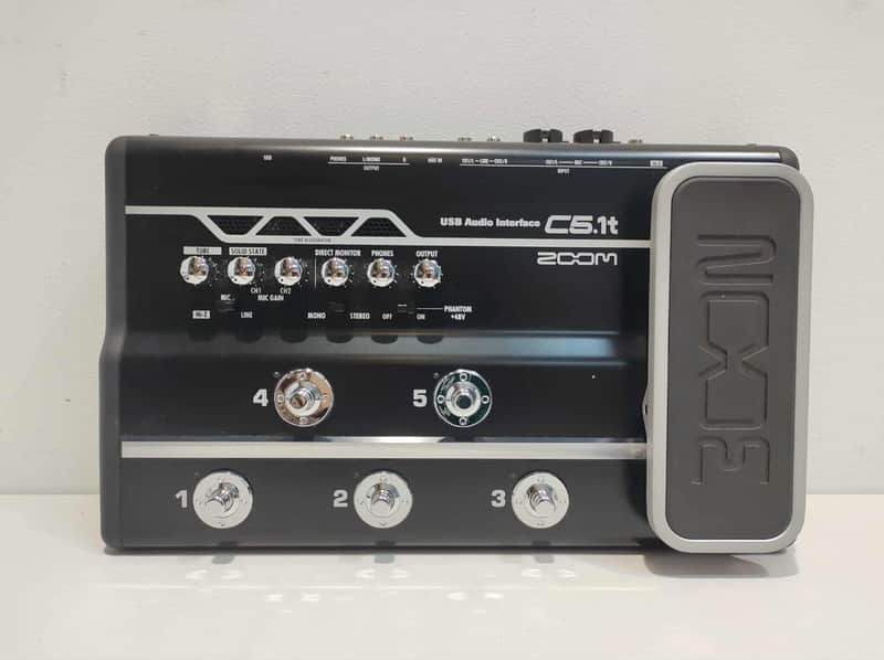 ZFX / C5.1t Multi-Effects Pedal for Guitar 2012 - Black image 1