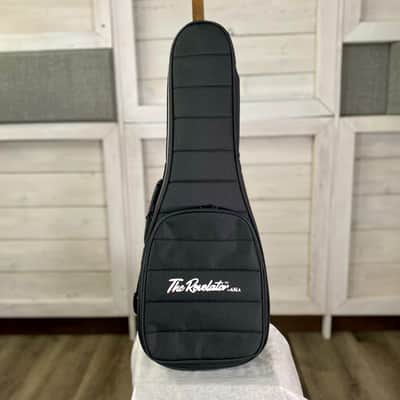 Kala Revelator Night Owl Acacia Electric Acoustic Tenor Ukulele With Bag 2026 - Natural image 4