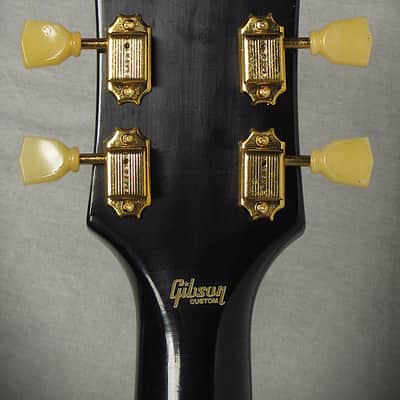 Gibson Ltd Ed Les Paul Custom 2025 - Murphy Lab Antique Ebony Ultra Light Aged image 10