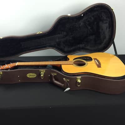 Takamine EF340SC Dreadnought Acoustic Guitar Natural image 12