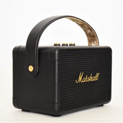 Marshall Kilburn II Portable Bluetooth Speaker- Black & Brass image 2
