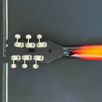 Mosrite Of California The Ventures Sunburst Vibramute Tremolo Japan OHSC MIJ image 21