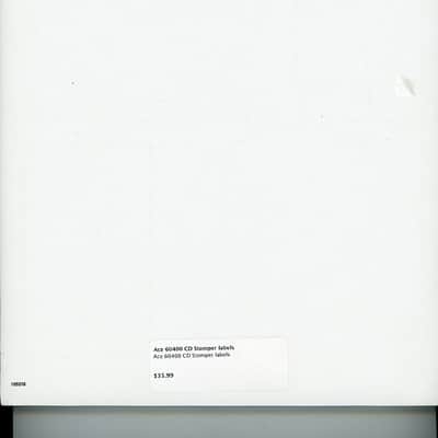 ACE CD STOMPER 2 UP LABELS 4@100 PACKS 60400 - WHITE image 1