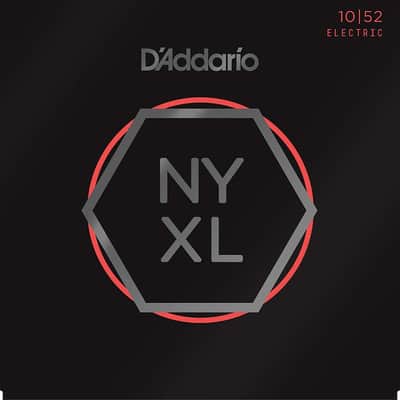 D'Addario Guitar Strings NYXL 1052 Electric Light Gauge 10-52 image 1