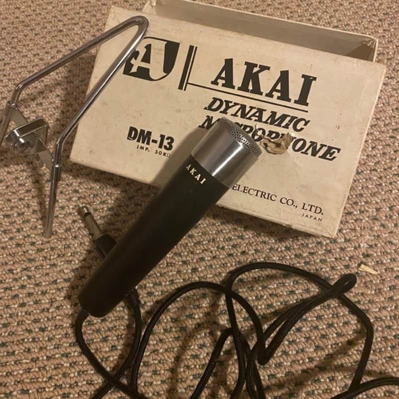 Akai DM-13 Vintage Dynamic Microphone image 1